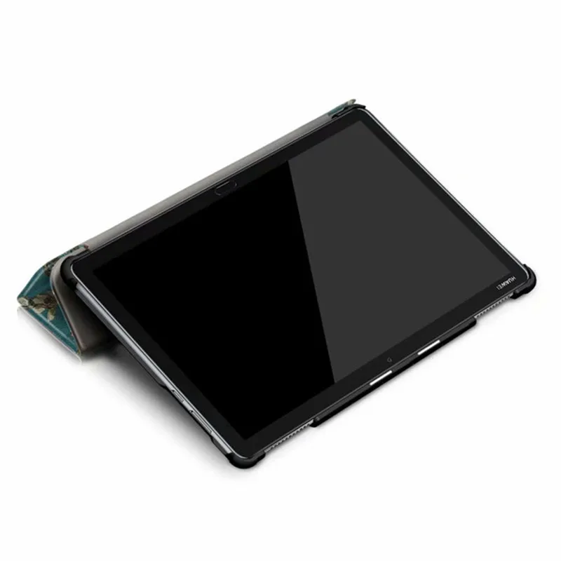 Ультратонкий окрашенный защитный чехол для huawei MediaPad M5 Lite 10,1 BAH2-L09/W19 DL-AL09 планшет Магнитный чехол из искусственной кожи