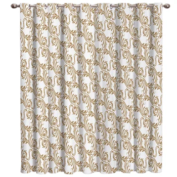 

Vintage Flower Pattern Window Treatments Curtains Valance Window Curtains Dark Living Room Outdoor Bedroom Drapes Decor Swag Kid