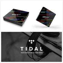

H96 MAX+ Android 7.1 With 1 year Tidal Premium Subscription Account Work on all Device Set Top Box Media Player