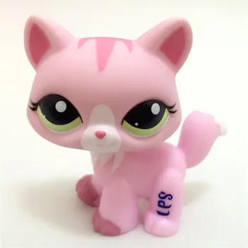 

The New Rare Lps Pet Shop Toy Free Shipping Pink Shorthair Great Dane Collection 41 Style Action Standing Children Best Gift