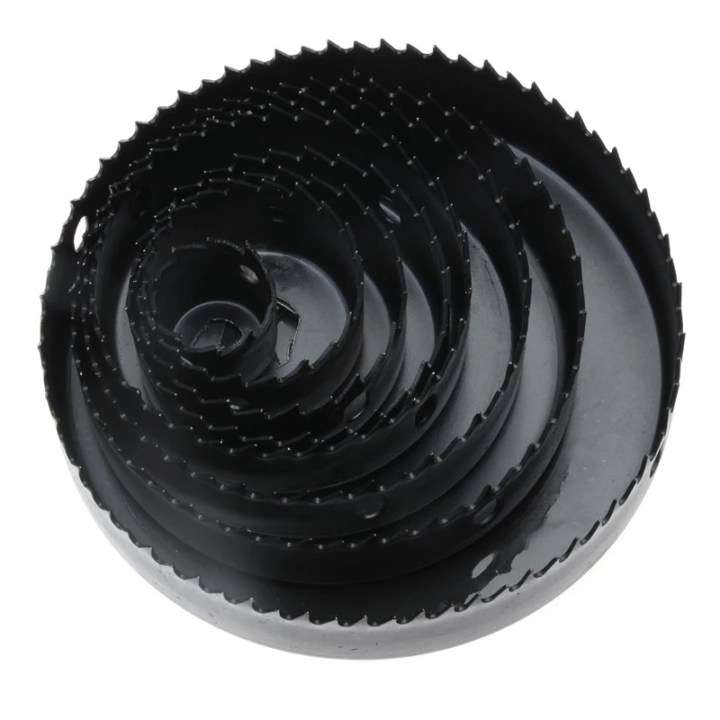 

13Pcs/Set Hole Saw Bit Cutting Set Kit Metal Circle Wood Sheet Metal Alloys Circular Cutter Round Drill Bits