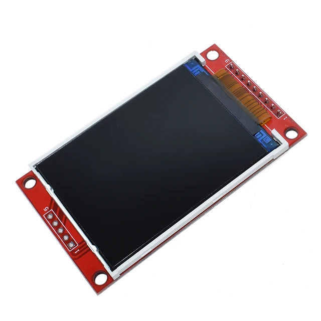 Electrónica Inteligente-Módulo de puerto serie LCD TFT SPI Pantalla de 2,2 pulgadas, 240x320 puntos, ILI9341, 5V/3,3 V, 2,2 , 240x320, para Arduino Diy Electrónica Inteligente-Módulo de puerto serie LCD TFT SPI Pantalla de 2,2 pulgadas, 240x320 puntos, ILI9341, 5V/3,3 V, 2,2 , 240x320, para Arduino Diy