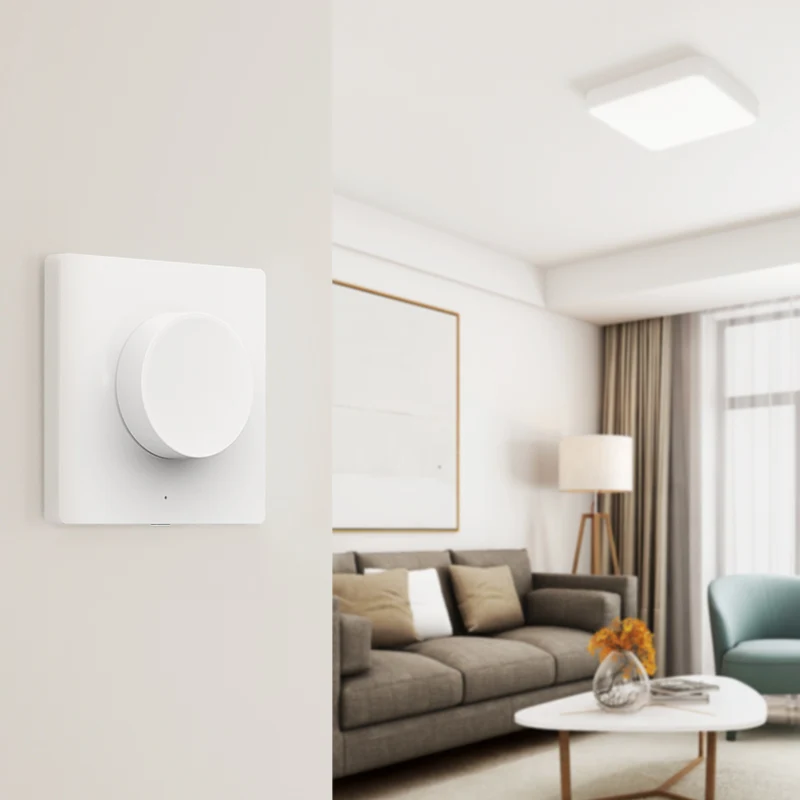 2019 оригинальный xiaomi mijia yeelight умный настенный выключатель D и беспроводной