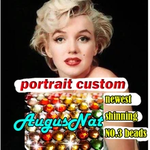 Diy пользовательские фото алмаз живопись полный круглый daimond вышивка настроить портрет diamant мозаичная картина 5d Диаманд искусство рисования