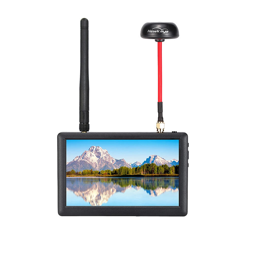 800*480 Disply 5 8G FPV монитор с двойным приемником для гоночного дрона Радиоуправляемый