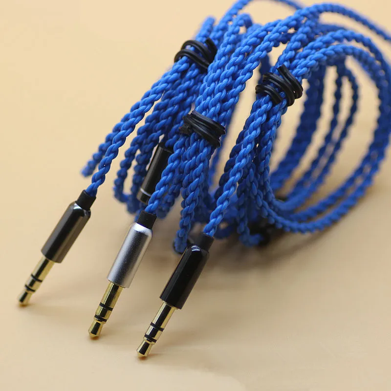 DIY ie800 кабель для наушников один кристалл медные провода 14 ядро X4 высококлассный