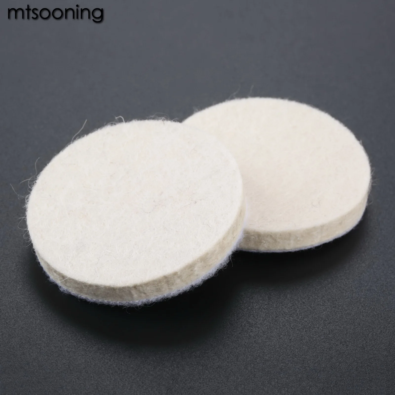 2pcs 2" Inch Polishing Pad Wool Grinding Buffing Polishing Wheel Disk Sheets Polish Disc for Drill Dremel Rotary Tool 50mm