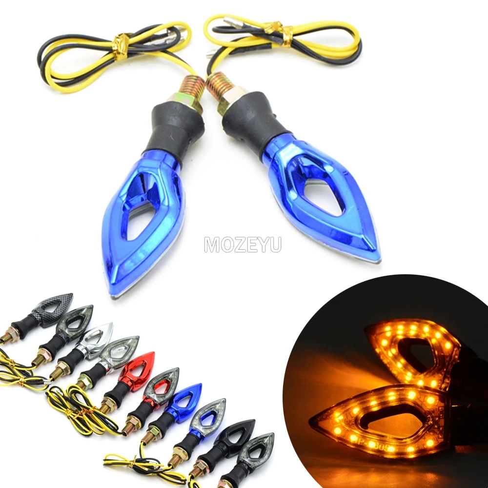 

Motorcycle Turn Signal Lights LED Turn Signals Indicators For SUZUKI GSF Bandit 650 650S 1000 1200 1250 SV650