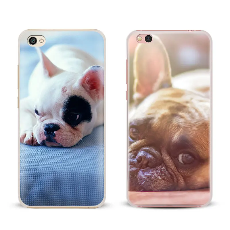 

French Bulldog Puppy Cute Phone Case Shell Cover For Xiaomi Redmi Note 4 4X 5A 6 6A PRO Mi 8 5 5S PLUS Max A1 Note 2 3