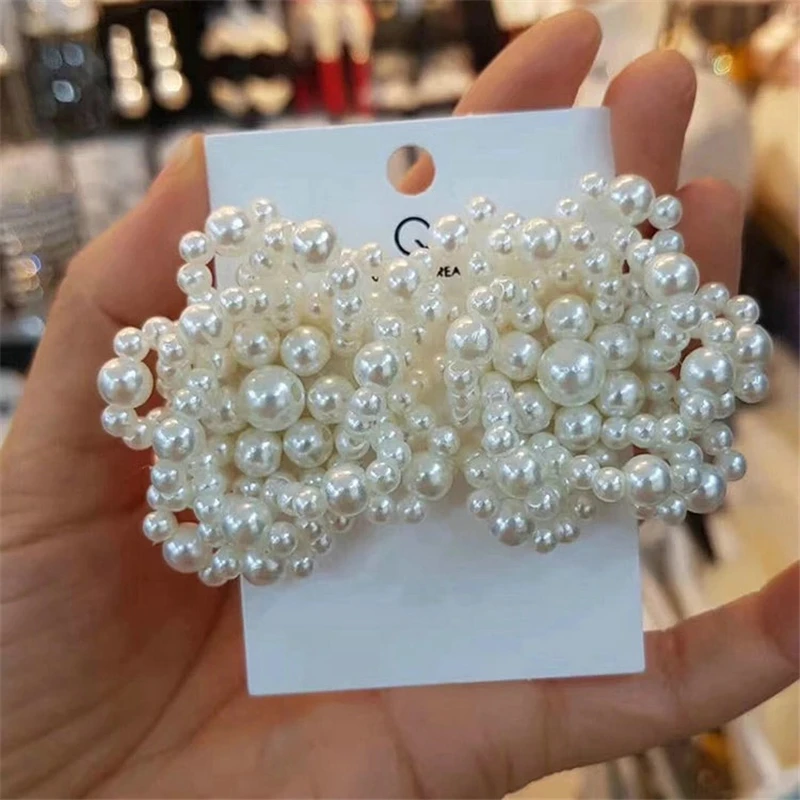 Новые Высокие трендовые серьги-гвоздики из искусственного жемчуга украшения металлические большие цветы узор дизайн серьги гвоздики для женщин ювелирные изделия