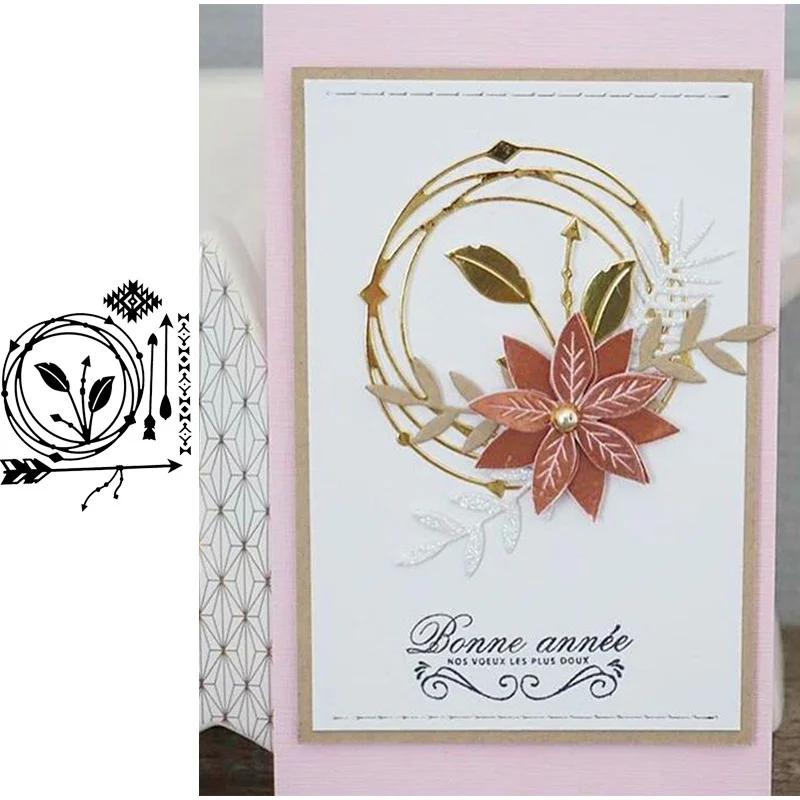 

Ethnic Touch Branches and Leaves Metal Cutting Dies Stencils for DIY Scrapbooking Album Stamp Card Embossing New 2019 Die Cut