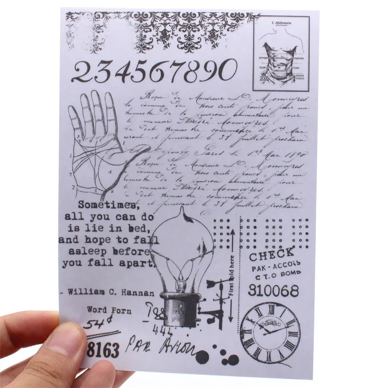 Ksccraft винтажный веллум бумажные Фоновые наклейки для скрапбукинга/поделки/украшения для изготовления открыток