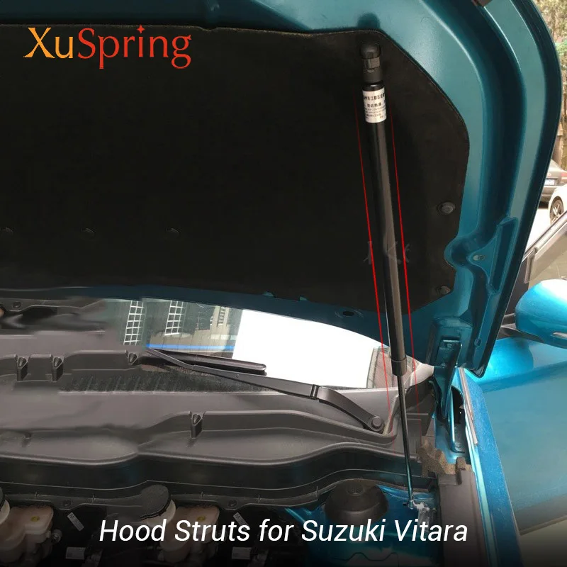 Капот автомобиля крышка Поддержка Гидравлический шток лифт стойки Пружинные ударные штанги без бурения/сварки для Suzuki Vitara Escudo LY