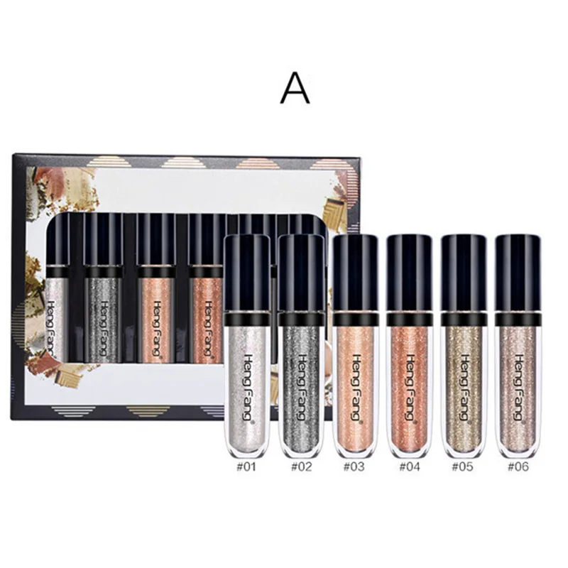 

1 Set Eye Shadow Liquid Glitter Long Lasting Makeup Cosmetics Gift for Women Drop Ship