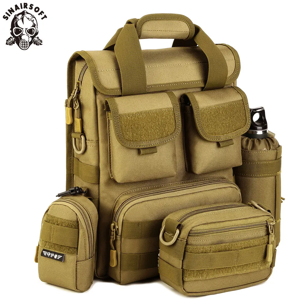 

SINAIRSOFT Tactical 2018 Combination Shoulder Handbag Military Nylon Oxford Fabric Multifunctional Mountaineering Hunting ZH2021