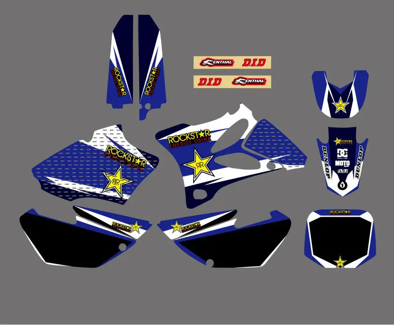 

GRAPHICS & BACKGROUND DECAL STICKER for Yamaha YZ85 YZ 85 2002 2003 2004 2005 2006 2007 2008 2009 2010 2011 2012 2012 2014
