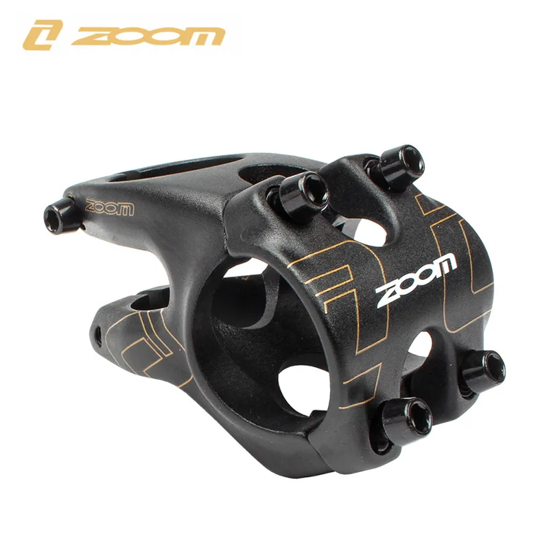 

ZOOM -12 degrees aluminum alloy bicycle stem mtb road mountain bike stem DH AM FR 31.8 *40mm short bicycle sterm black