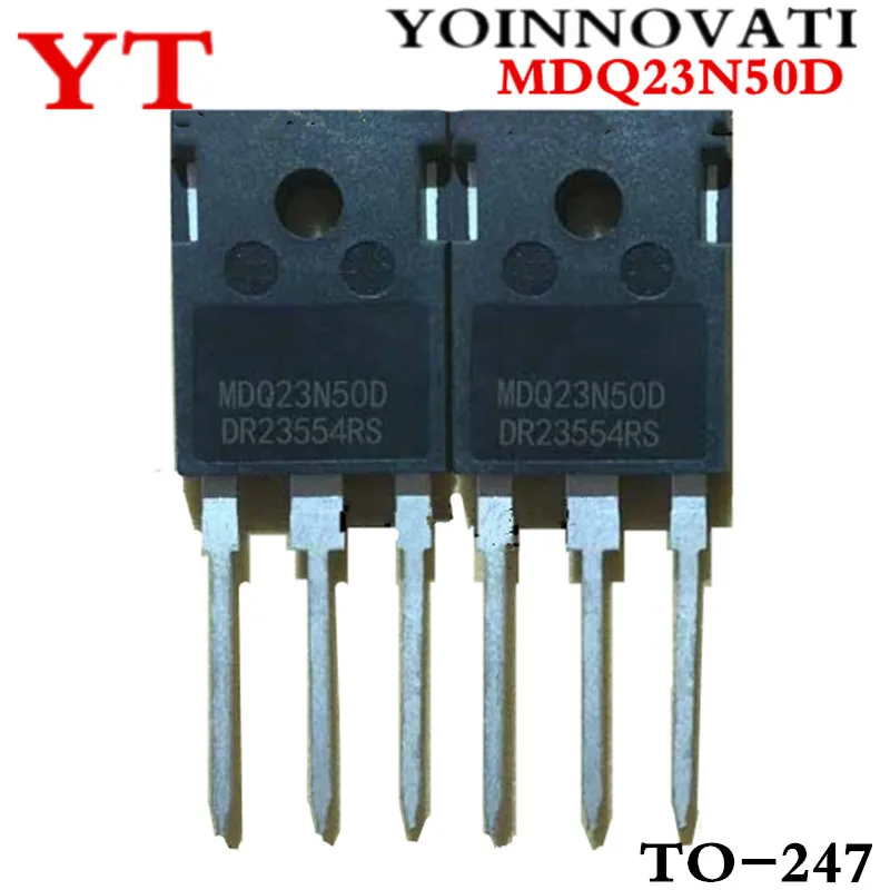 

10pcs/lot MDQ23N50D MDQ23N50 23N50 500V 23A TO-247 IC best quality.