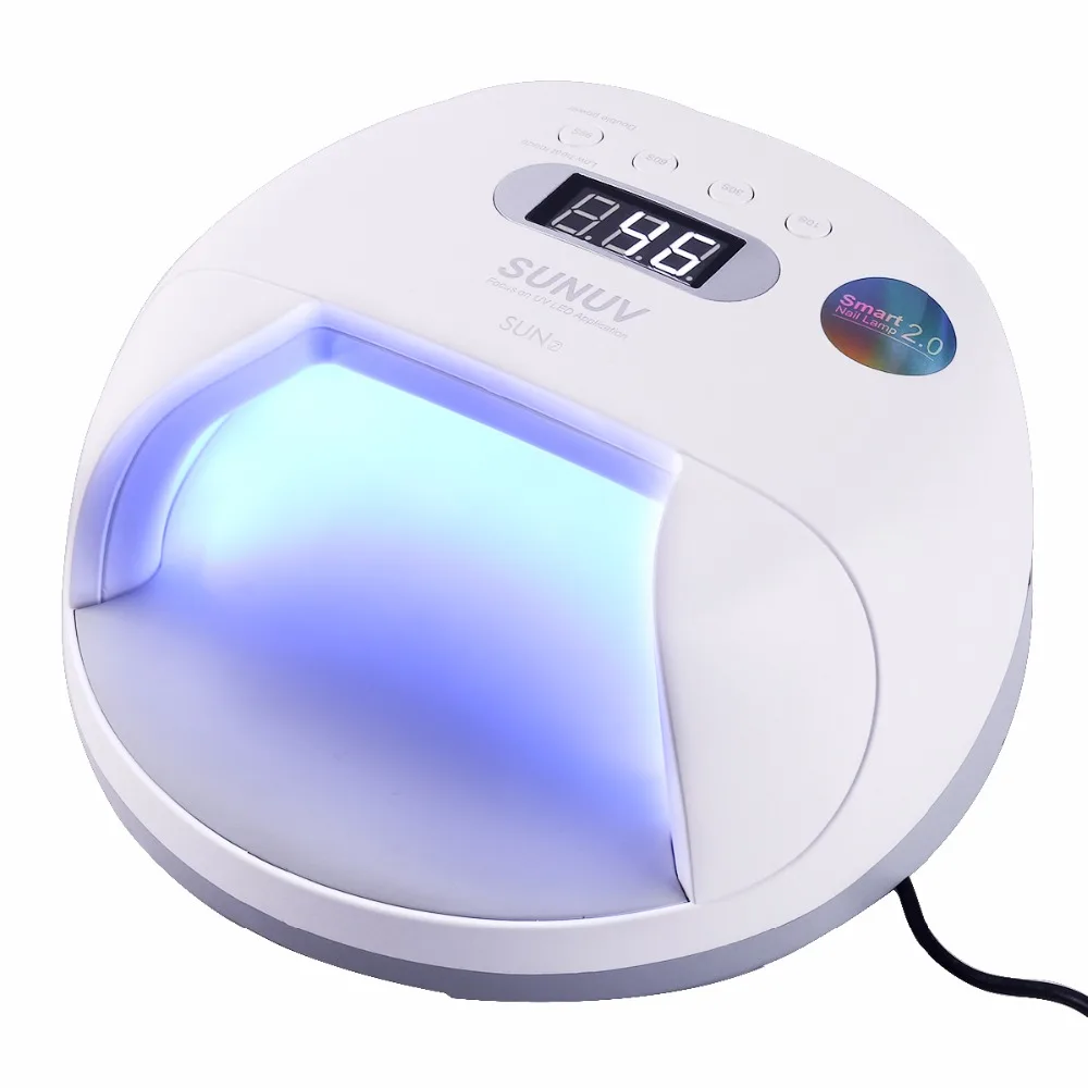 

NOQ Sun7 Lamp For Nails LED Nail Lamp 48W UV Nail Dryer Polish Machine with Battery For Gel Polish Art Automatic Sensor