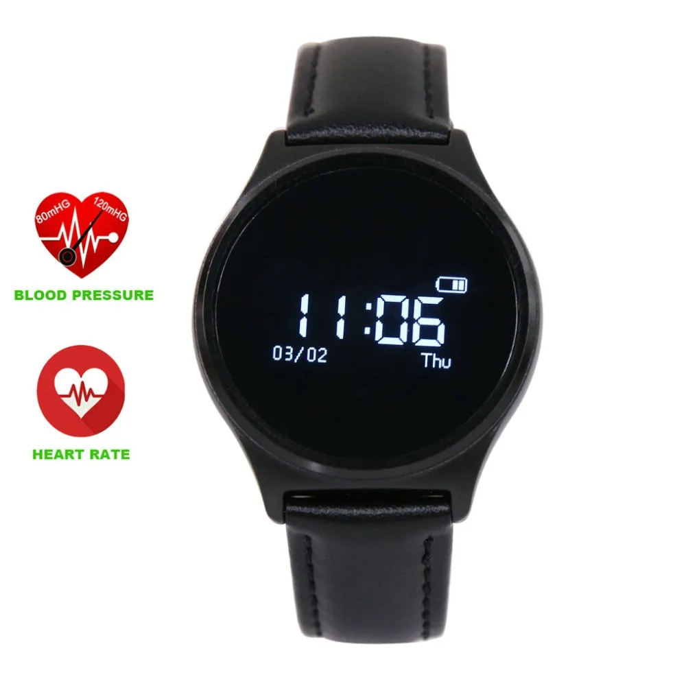 

Original M7 Round Bluetooth Smart Watch Blood Pressure Heart Rate Monitor Sport Smart Wristband for Android IOS PK K88H watch
