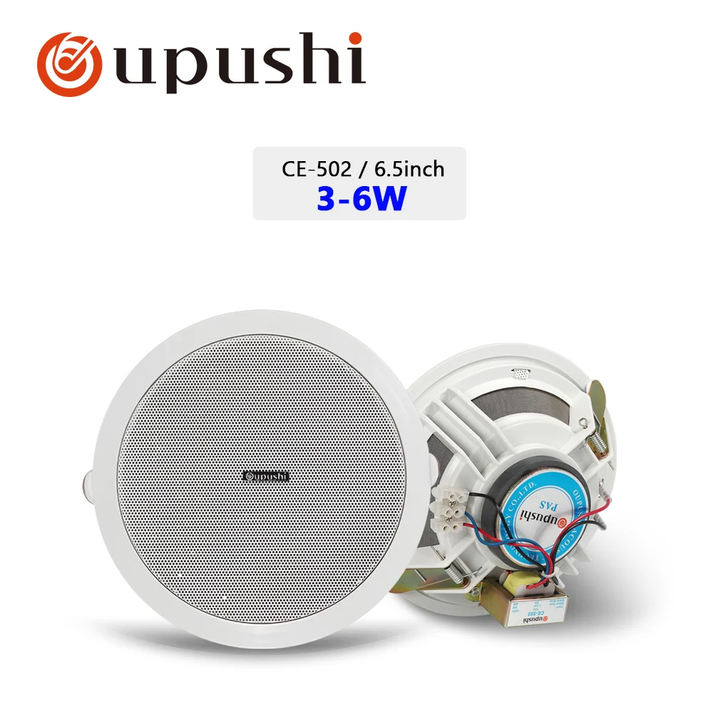 80w Bluetooth Pa Amplifier Connect 10w In Ceiling Speaker
