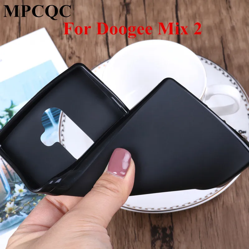 Mpcqc Чехол Для Doogee Mix 2 5.99 &quotЧехол Мягкий матовый Пудинг ТПУ мягкий силиконовый