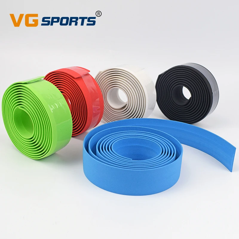 

5 colors Cycling Handle Belt Bike Bicycle Cork Handlebar Tape Wrap +2 Bar Plug Sports Outdoors camping Accessories