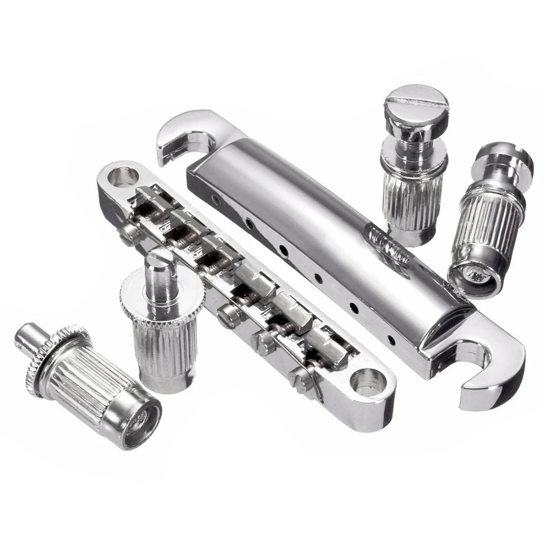 

2 PCS of (Guitar Tune-O-matic Bridge Tailpiece Tail For LP Style 1 Set)