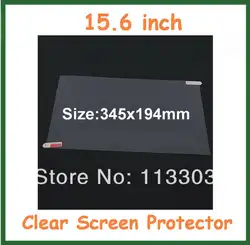 50 шт. Универсальный Ultra Clear ЖК-дисплей Экран Protector 15.6 дюймов защитный Плёнки для ЖК-дисплей ноутбука Тетрадь ПК Нет Розничная Вышивка Крестом