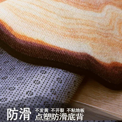 3D Antique Wood Tree Annual Ring Round Carpet for Bedroom Computer Chair Area Rugs Kids Bedroom Play Mat Coffee Table Mats