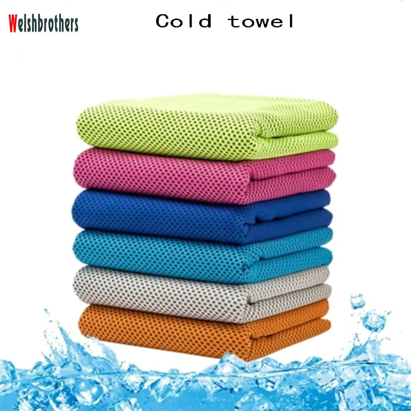 

Summer hot 90x30 cm cooling sports towel comfortable fabric quick-drying quick-drying quick-drying towel refreshing sports towel