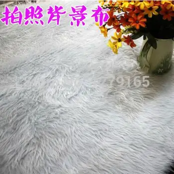 

Fashioon pure white Plush fabric,Photo background cloth,Sofa Set Living Room Furniture Curly Sheep Faux Fur Fabric,150cm*50cm