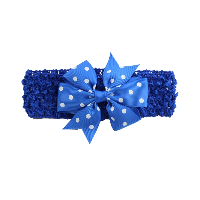Kids Girls Lace Flower Hairband Elastic Headband hair accessories for girls Headwear (6)