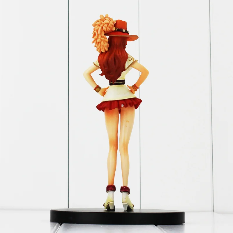 17 см аниме мультяшная цельная фигурка Nami Grandline Lady 15th Anniversary Сексуальная ПВХ модель