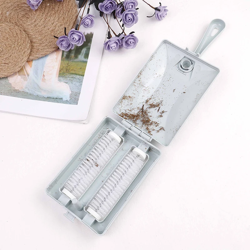 

Carpet Table Brush Plastic Handheld Crumb Sweeper Sofa Bed Brush Dirt Cleaner Collector Roller For Home Cleaning Tools