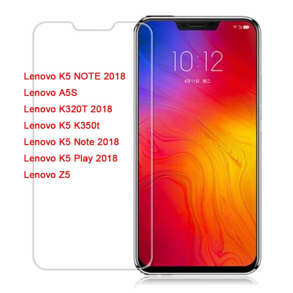 Закаленное стекло для Lenovo K5 Note Play K320T 2018 Защитная пленка экрана 9H K350T|Защитные