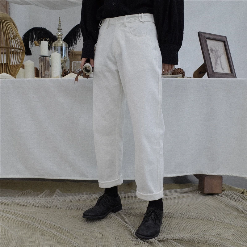 

2019 The new design of winding casual versatile straight pants S-5xl! Plus-size men's runway pants