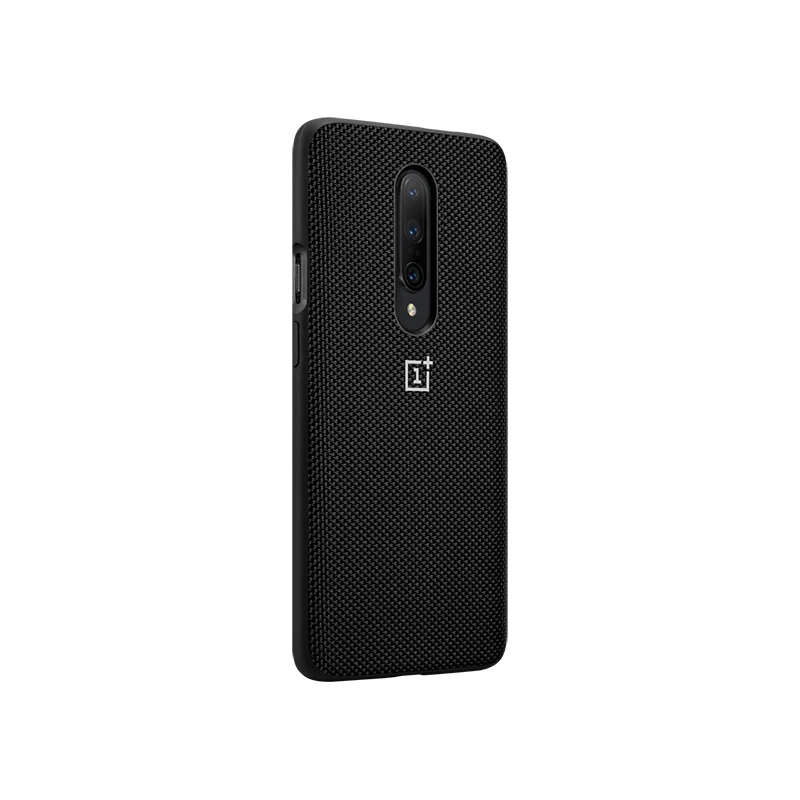 

Oneplus 7pro Nylon Case 100% Official Original Protective Cover Black One Plus 7pro Coque Oneplus7pro Funda 7 PRO