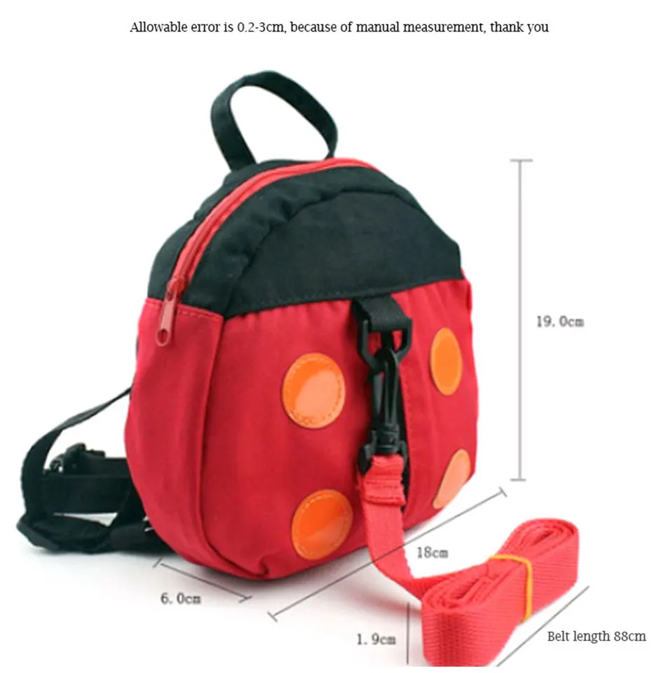 Cute Dinosaur Baby Safety Harness Backpack Toddler Anti-lost Bag Children extremely durable sturdy and comfortable Schoolbag