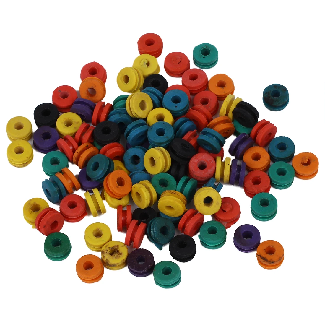 100pcs Tattoo Rubber Grommets Assorted tattoogrommet rubbergrommet assortment