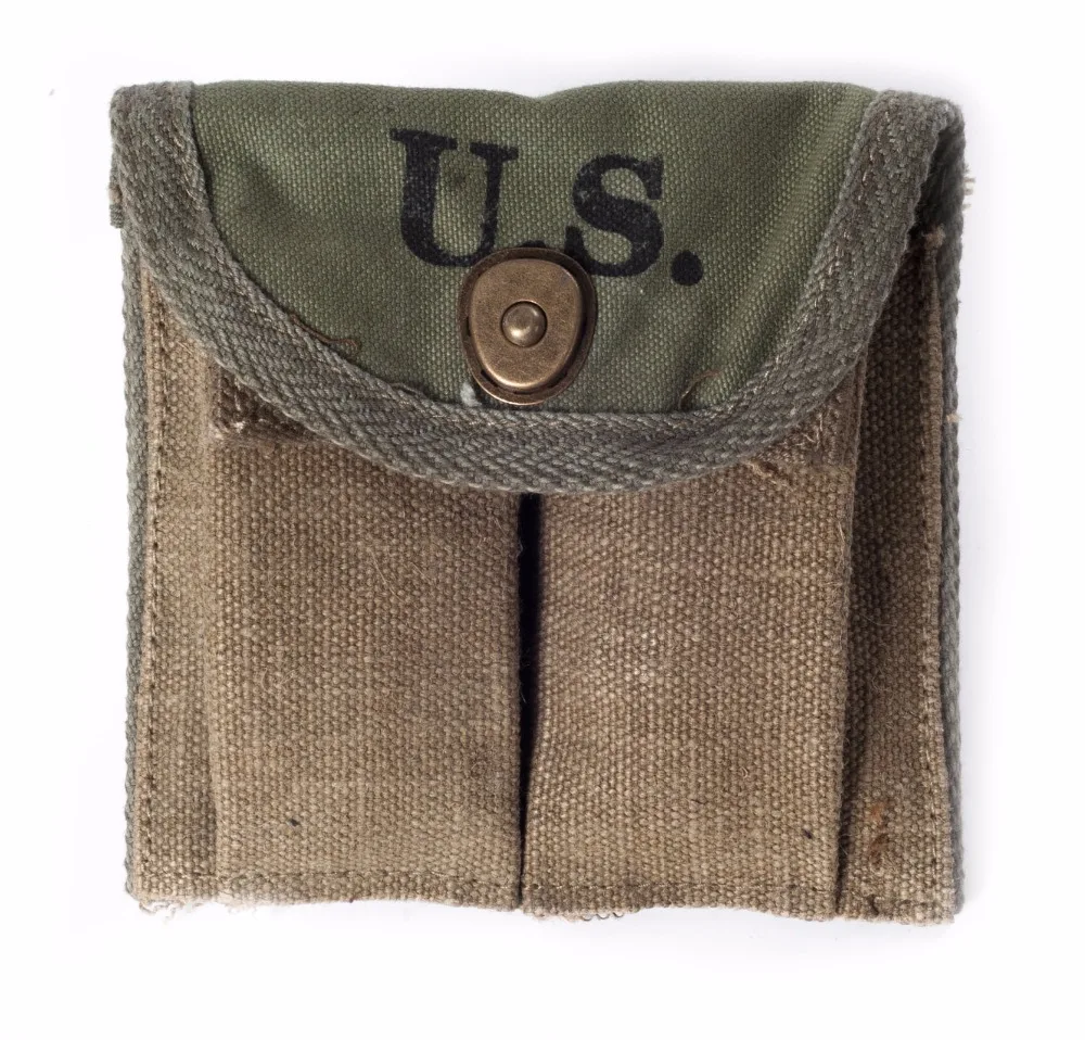 WWII M1 Carbines Magazine Pouch In OD7Magazine Pouches -Military - Foto 9