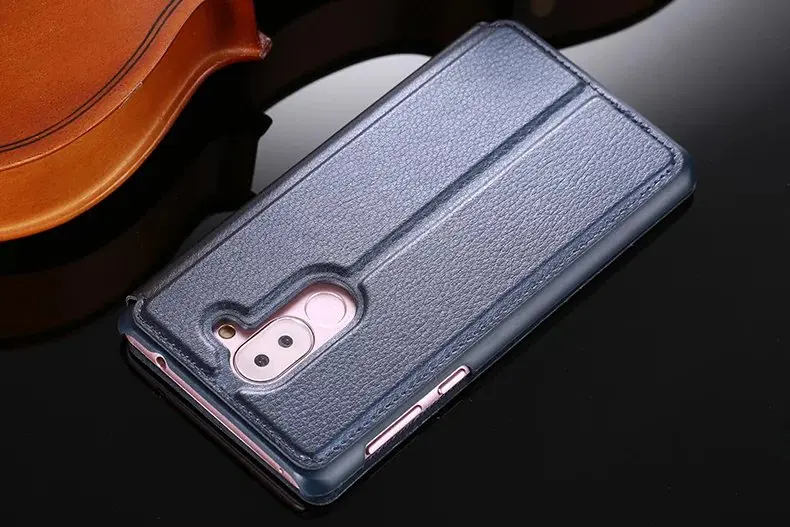 Высокое качество,, ультратонкий кожаный чехол с окошком обзора для huawei GR5 Honor 6X X6(mate 9 Lite), Роскошный чехол для телефона