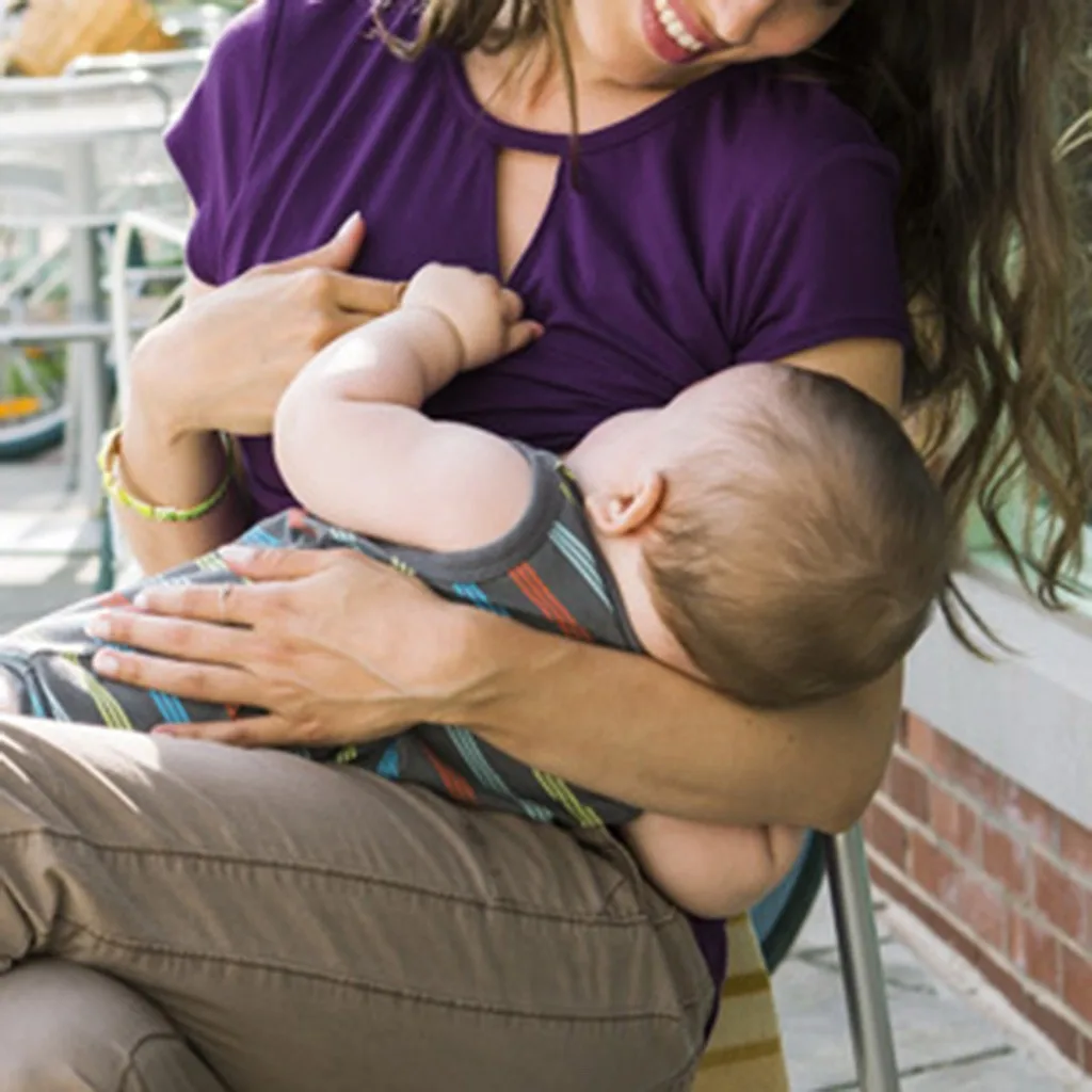 

Women's Maternity Shirt Clothes Nursing Wrap Top Cap Short Sleeve Double Layer Blouse T Shirt pregnancy shirt camiseta lactancia