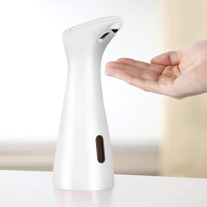 

200ML High Quality Porcelain White Automatic Soap Dispenser Bathroom Supplies Soap Dispenser For Kitchen Bathroom Containers