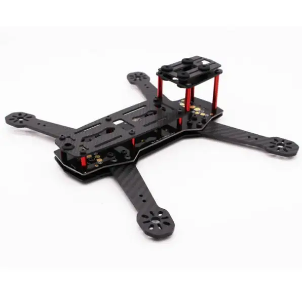 ZMR250 V3 углеродного волокна FPV Racing Quadcopter кадров Комплект Дрон с PDB V2 5 12 В bec светодио