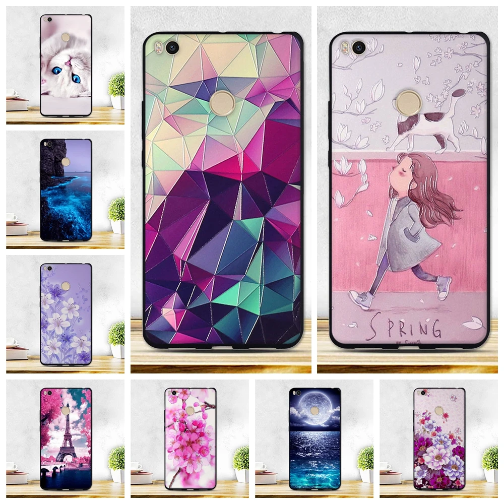

For Xiaomi Mi Max 2 Case Mi Max 2 Cover Mi Max2 Case Luxury Soft Silicone Cover Case For Xiaomi Mi Max 2 6.44" Case Phone Cover