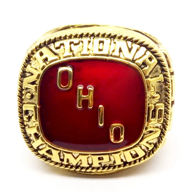 High quality 1968 ohio state buckeyes national championship ring drop shipping