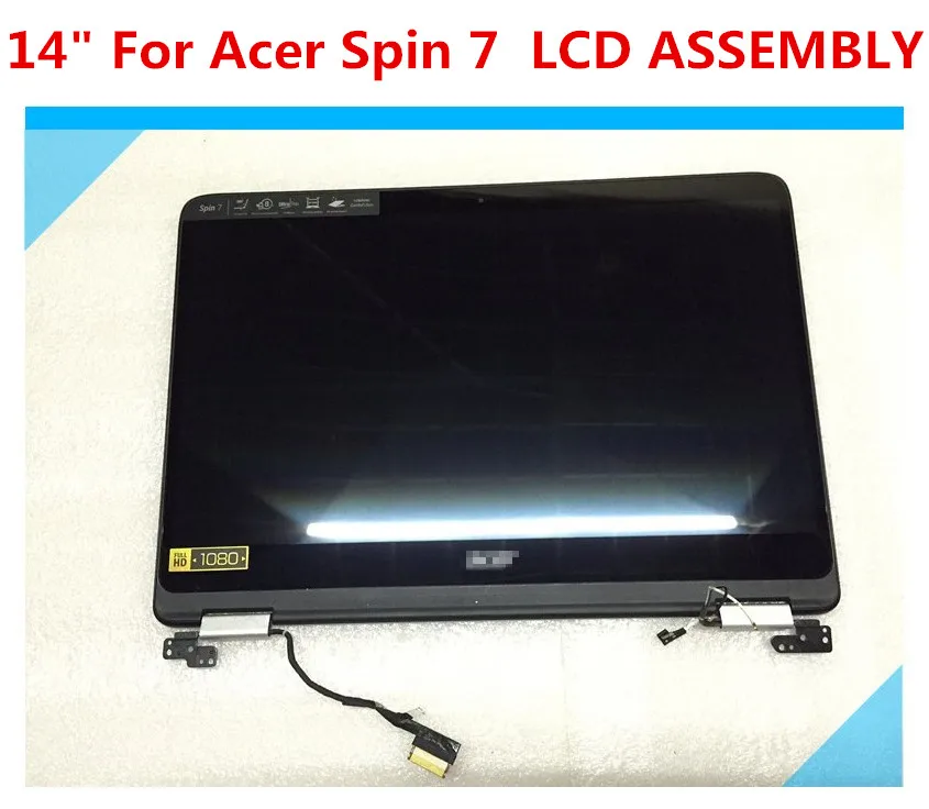 

Replacement For Acer Spin 7 SP714-51-M024 2-in-1 LCD Touch Screen Digitizer Assembly with bezel DD0ZDVTH010