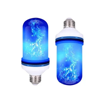 

LED E27 Dynamic flickering Flame Effect Corn Bulb 9W 3 Modes Diode Emulation Creative Fire Lights Lampada Red/Blue/Yellow Fire