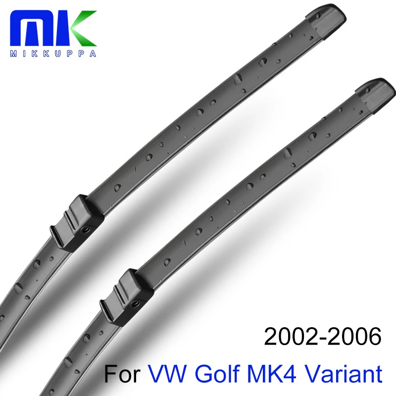 Mikkuppa Front And Rear Wiper Arm And Blades For VW Golf MK4 Variant